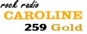 Radio Caroline 259 Gold logo